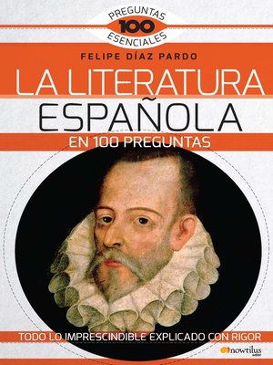 cover image of La Literatura española en 100 preguntas
